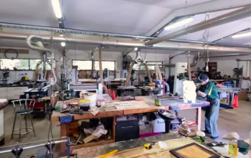 Main Workshop area for building projects and forming friendships